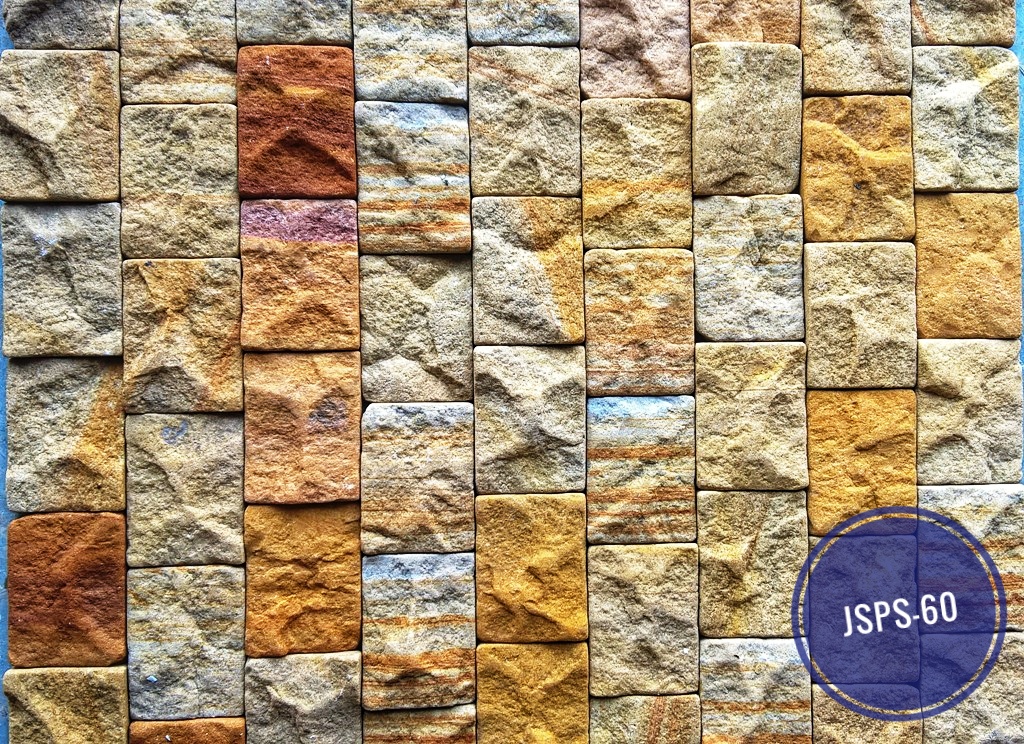 Exterior split culture stone tiles